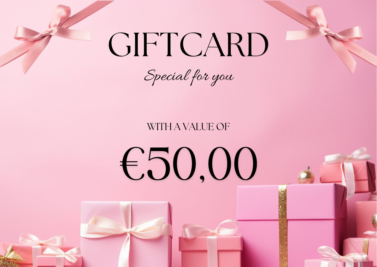 Birnaz Clothing : Digital - Gift Card 50