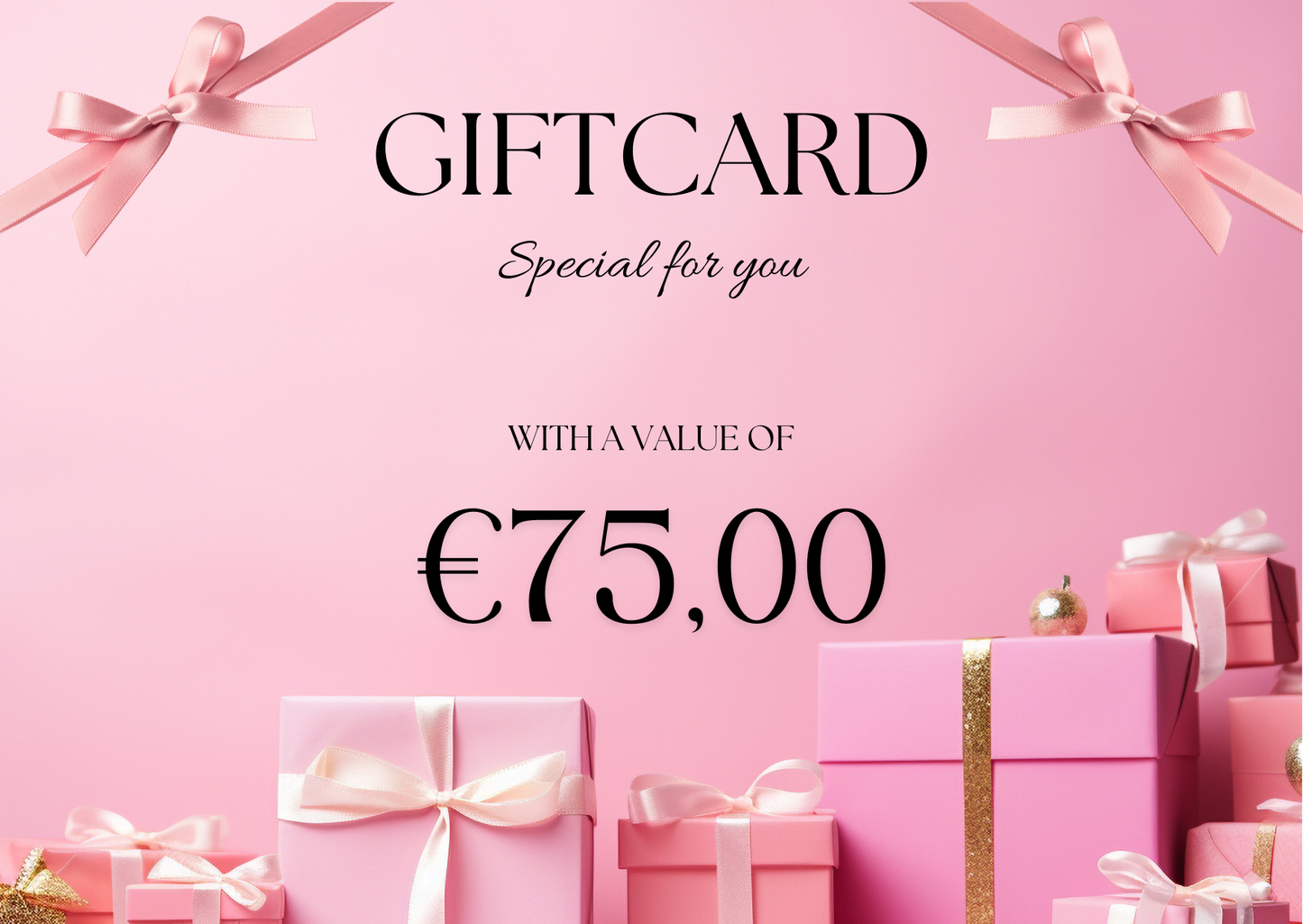 Birnaz Clothing : Digital - Gift Card 75