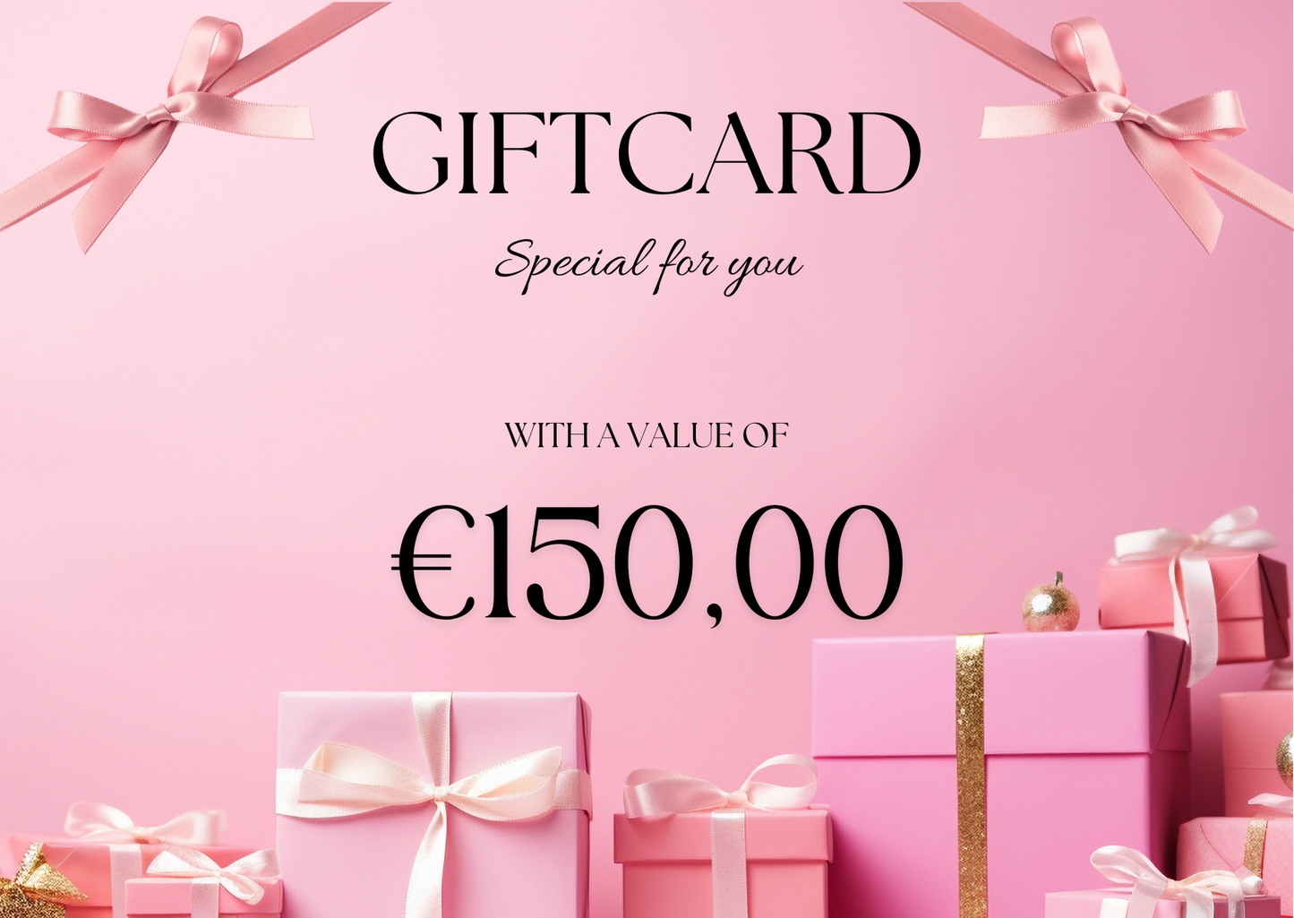 Birnaz Clothing : Digital - Gift Card 150