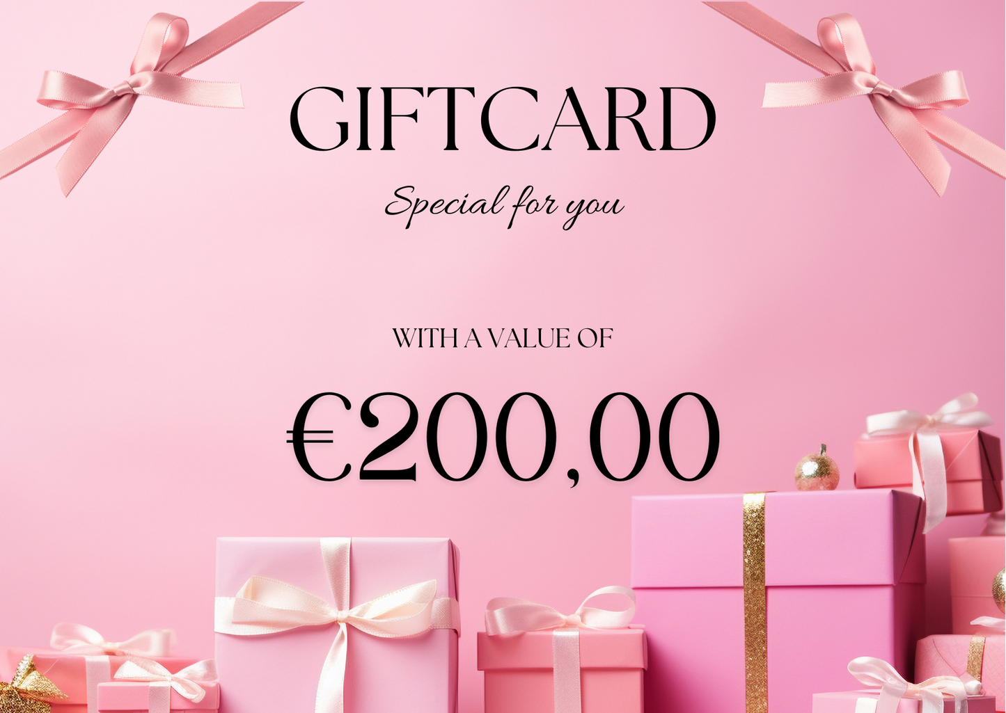 Birnaz Clothing : Digital - Gift Card 200