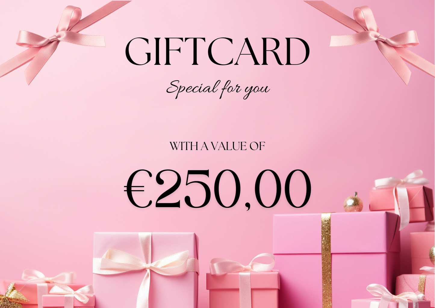 Birnaz Clothing : Digital - Gift Card 250