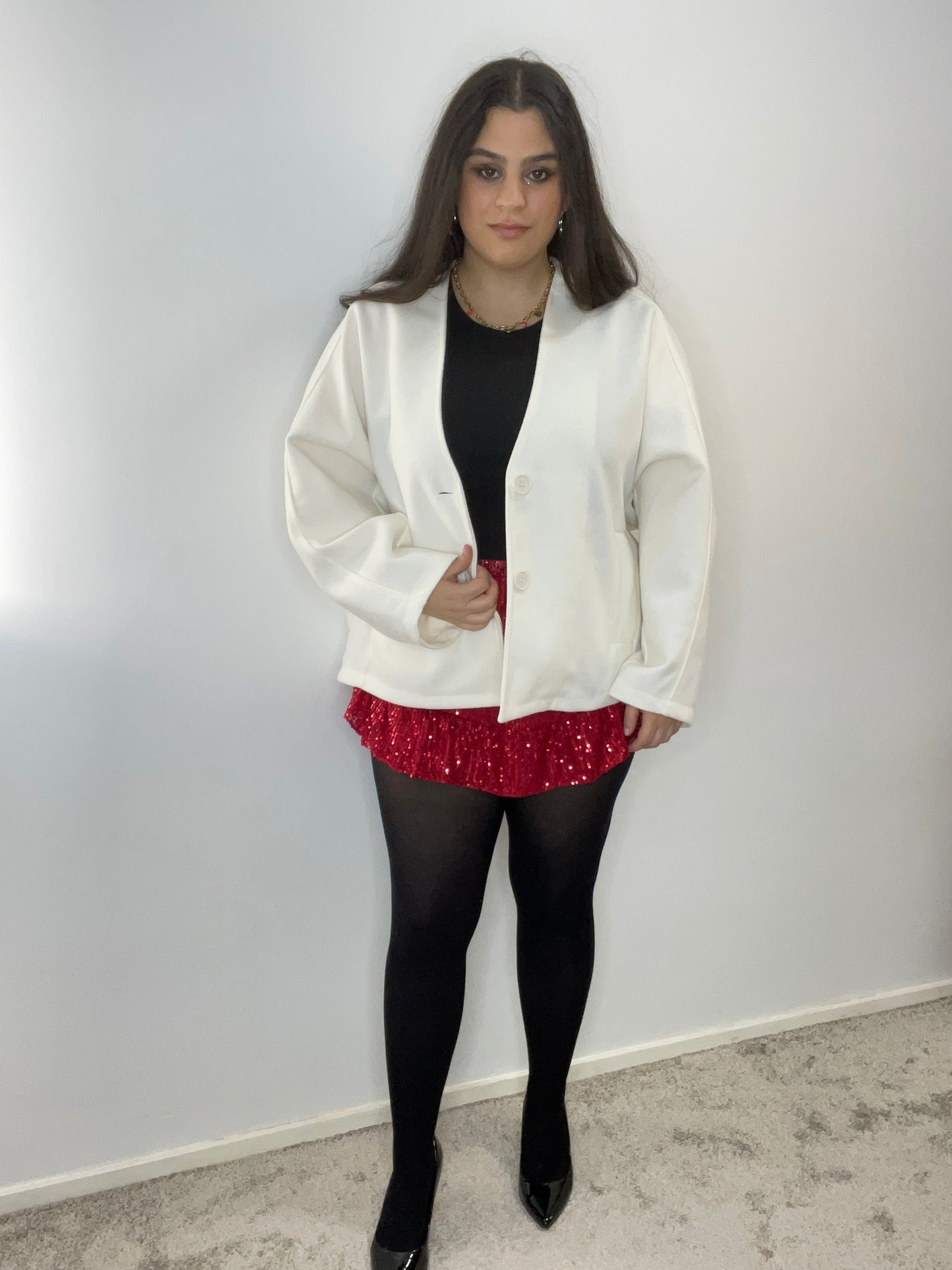Juliet glitter short
