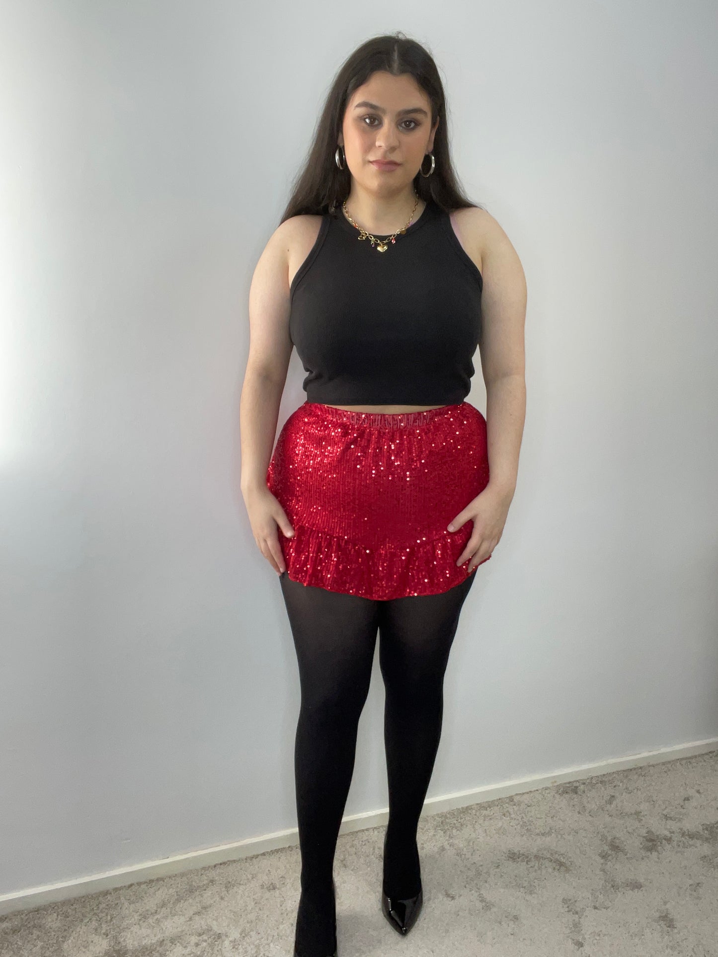Juliet glitter short
