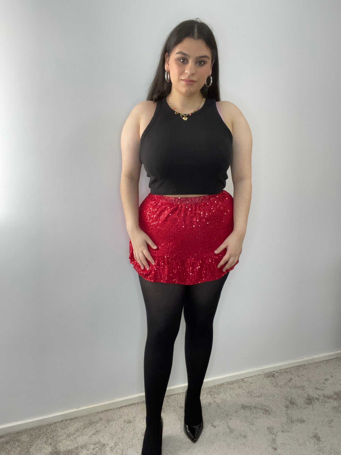 Juliet glitter short