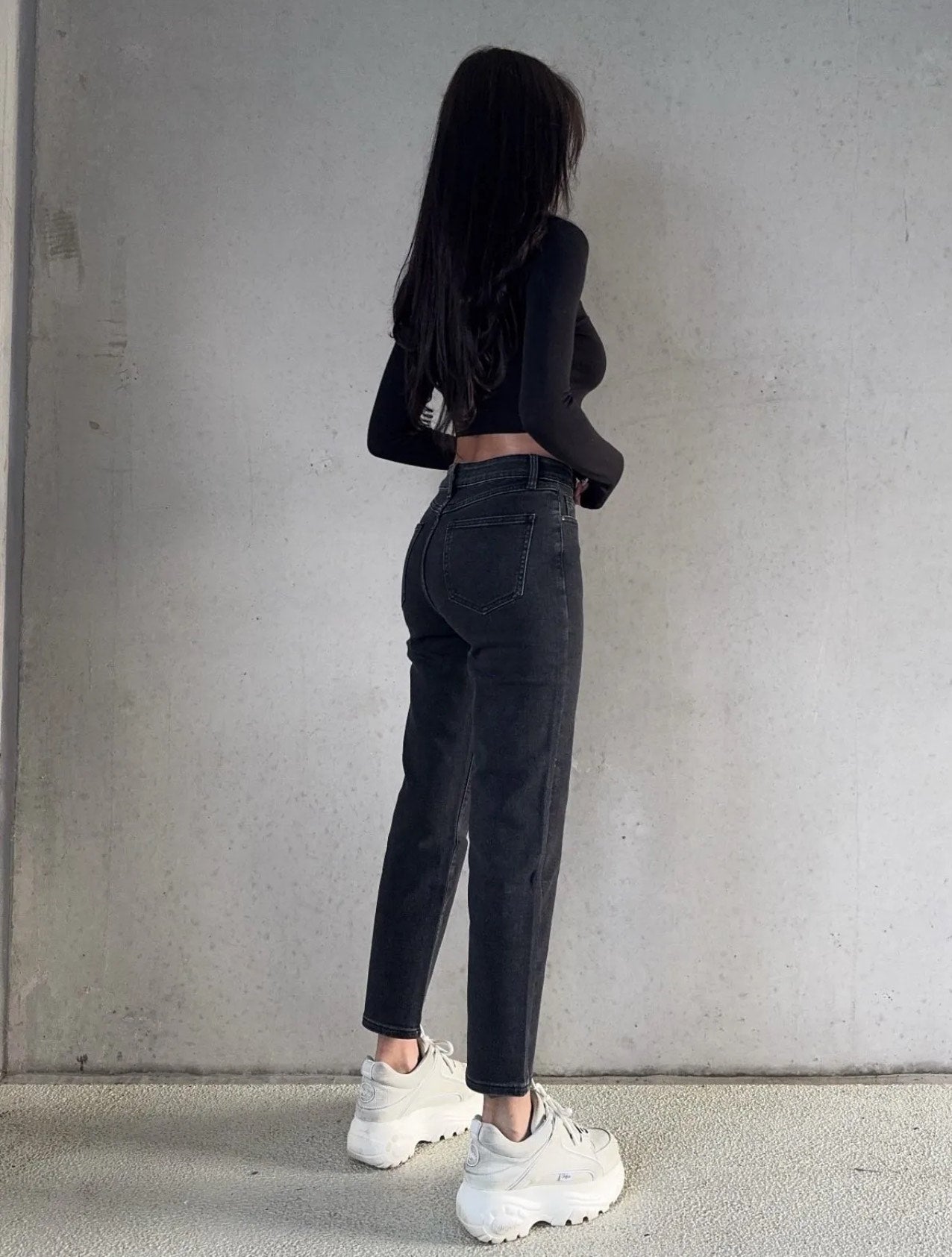 111 Mom Jeans Petite - Stretch