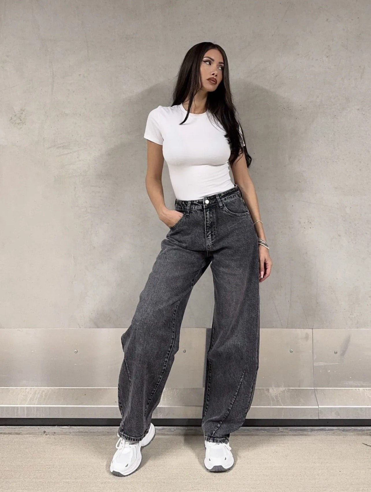 Camila Balloon jeans - STRETCH