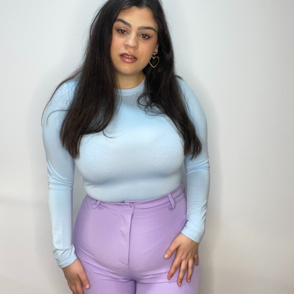 Birnaz Clothing : Lavender Haze Trouser 1