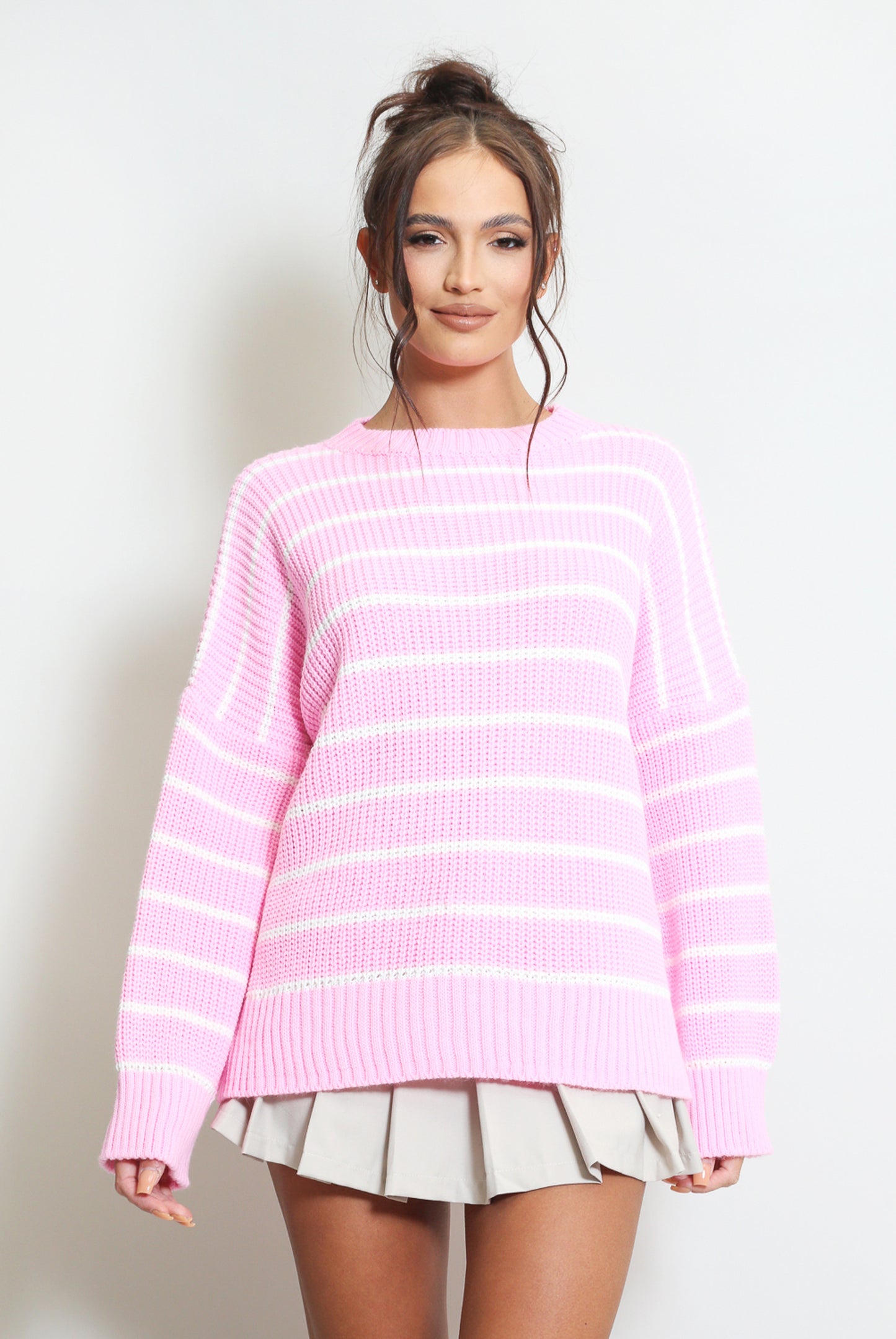 All too soft sweater pink