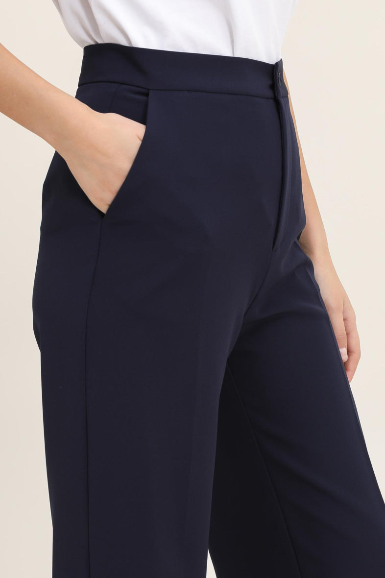 Birnaz Clothing : ivy-trousers Navy 2