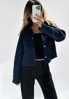 Birnaz Clothing : Celine Jacket Navy (3)