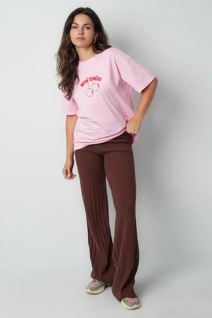 Step Into the Daylight t-shirt - pink