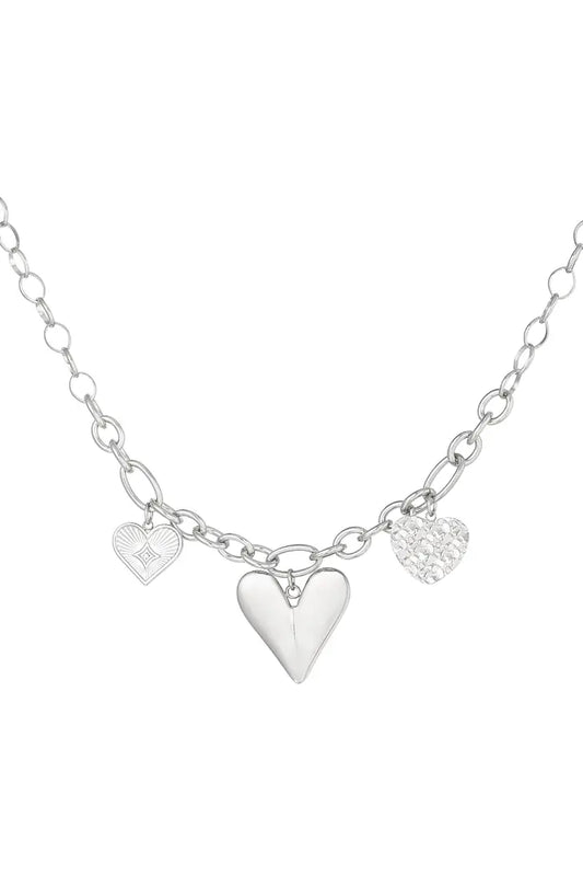 Birnaz Clothing : kelce necklace (Silver)
