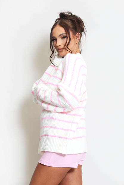 All too soft sweater pink