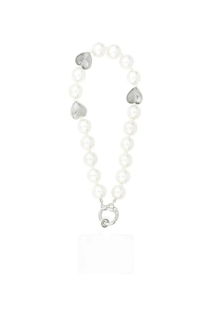 Telephone cord heart of pearl