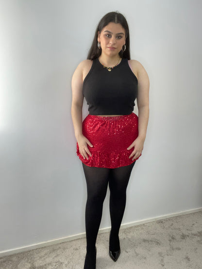 Juliet glitter short