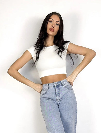 Karma mid jeans stretch (TALL) - wide leg