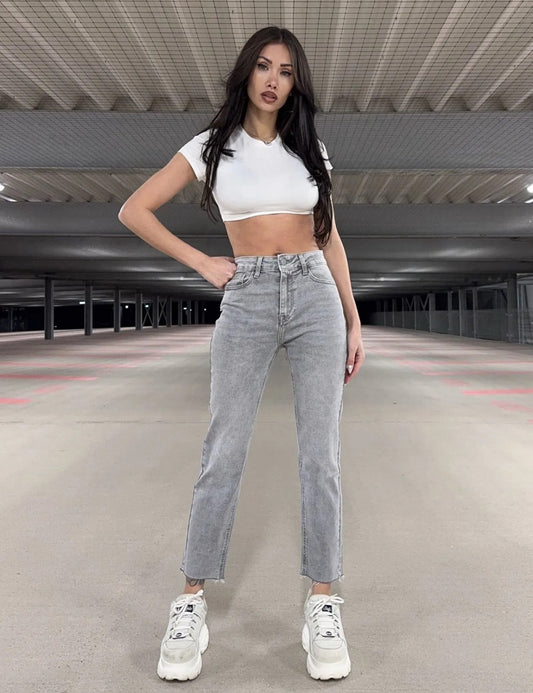 999 Mom Jeans Petite - Stretch