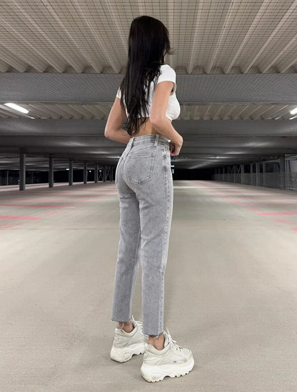 999 Mom Jeans Petite - Stretch