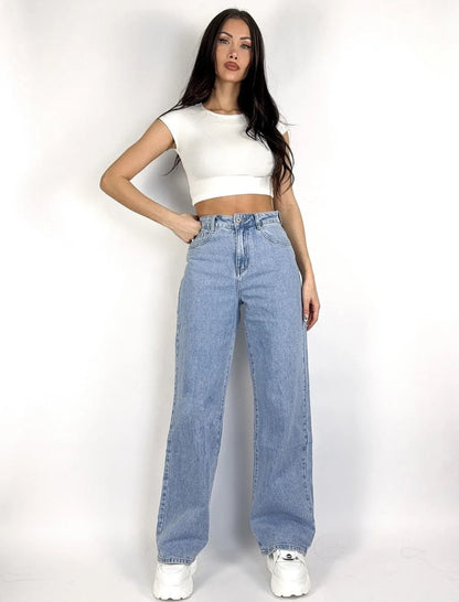Stay Beautiful Baggy Straight leg jeans