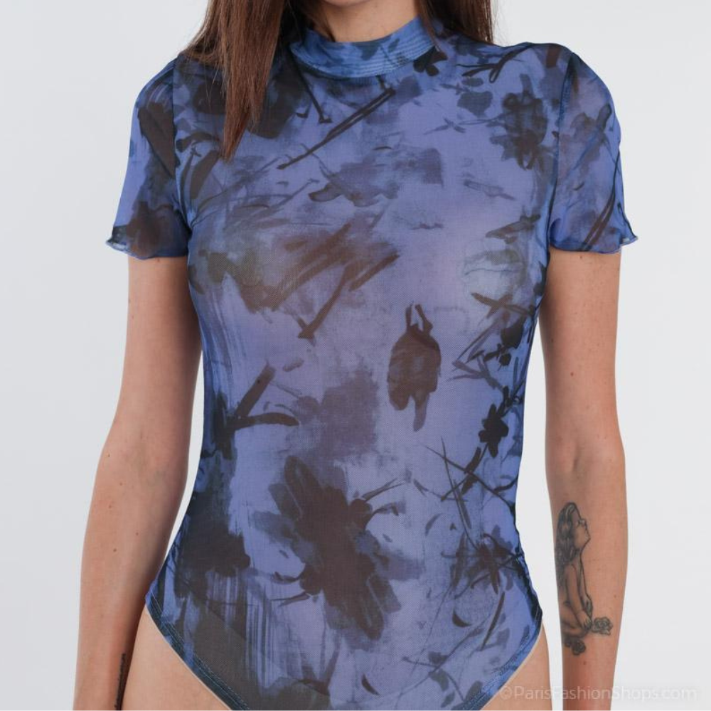 Birnaz Clothing : Ocean Mesh body stretch