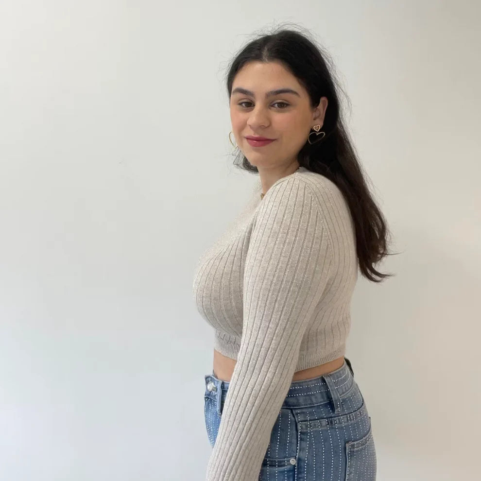 Birnaz Clothing : Fearles top white/crème 2