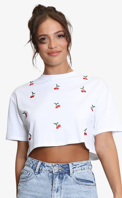Cherry Top - White