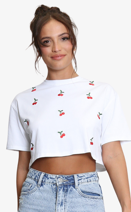 Cherry Top - White