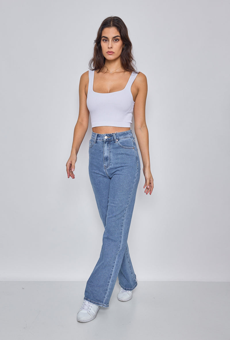Birnaz Clothing : light stretch jeans - Blue 1